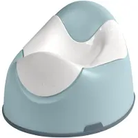 Beaba Ergonomisch Potje - Blauw - Comfortabel en Praktisch - Gemakkelijk te Reinigen