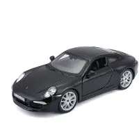 Bburago Porsche 911 Carrera S zwart modelauto 1:24