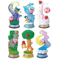 Re-Ment Kirby minifiguren 6 cm Schommel Kirby in Dromenland Display (6)