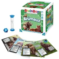 Asmodee Bordspel - BrainBox - Dieren - Observatie- en geheugenspel - 1 speler of meer - 8 jaar en ouder
