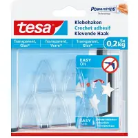 TESA Plakhaakje | | 5 stuks | 0,2 kg (Glas)