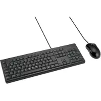 Kensington KM100 Bedrade Desktop Set - AZERTY Toetsenbord & Muis - Zwart