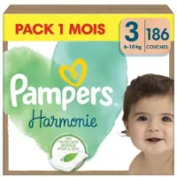Pampers Harmonie (Gr. 3, Maandelijks pakket, 186 Stuk)