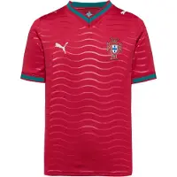 Puma Functioneel shirt 'Portugal 2026' jade groen / vuurrood / zwart / wit