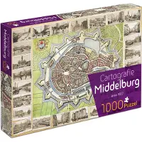 Tucker's Fun Factory Cartografie Middelburg (1000) - Legpuzzel