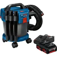 Bosch Professional GAS 18V-10 L 5,0 Ah GBA Accu (2x) Starterspakket
