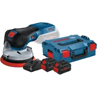 Bosch Professional GEX 18V-125 8,0 Ah ProCORE Accu (2x) Starterspakket