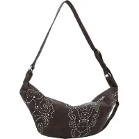 Desigual Handtas 'Poker Face Munster 2.0' bruin / zilver