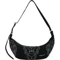 Desigual Schoudertas 'Poker Face Munster 2.0' zwart