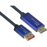 GOOD CONNECTIONS SmartFLEX DisplayPort naar HDMI kabel - DP 1.4 / HDMI 2.0 (4K 60Hz + HDR) - 3 meter