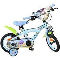Volare Bluey Kinderfiets - Uni - 12 inch - Lichtblauw - Twee handremmen
