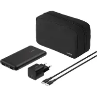 Belkin BoostCharge Power-Set 25W 10.000mAh powerbank, oplader. Modelnummer: BU041kqBK