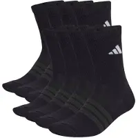Adidas Sportsokken 'Essentials' donkergrijs / zwart / wit