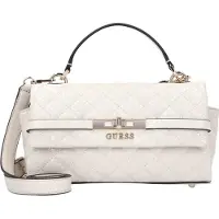 GUESS Handtas 'IDRA TOP HANDLE FLAP' taupe