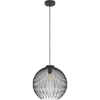 Eglo 901002 Venezuela Hanglamp Staal Zwart - 1 x E27