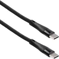 MaxTrack USB-C magnetische kabel | USB2.0 | PD 100W | nylon | 1 meter