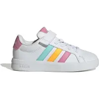Adidas Sportschoen 'GRAND COURT 3.0 EL' turquoise / donkergeel / lichtroze / wit