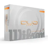 Wilson - DUO Soft Golf Ball - Orange - 12 Balls