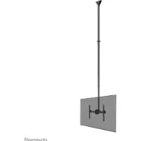 NeoMounts CL35-440BL16XL TV-plafondbeugel 94,0 cm (37) - 177,8 cm (70) Plafondhouder, In hoogte verstelbaar, Zwenkbaar, Kantelbaar