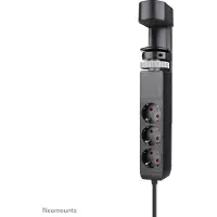 NeoMounts DS22-840BL6 power uitbreiding 1,4 m 3 AC-uitgang(en) Binnen Zwart