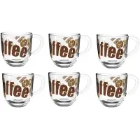 Leonardo Koffieglas 3 colours Napoli (6-Delig)