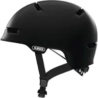 ABUS Stadthelm Scraper 3.0 ACE - Duurzame fietshelm voor stadsverkeer - geschikt voor dames en heren - Mat zwart, maat L (57-61 cm)