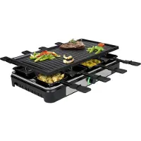Tristar Haushaltsgeräte Gourmetset - RA-2746 - 1400W - Bakplaat 8 personen - Incl 8 pannetjes - PFAS-Vrij