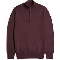 G-Star Trui 'Premium Core Half Zip Knit' bourgogne