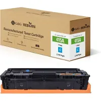 G&G Toner vervangt HP 415A Compatibel Cyaan 2100 bladzijden Reborn remanufactured 21270