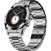 HiFuture Go pro 2 - Smartwatch - Zilver - Luxus edelstaal -