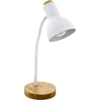 Eglo 98832 Verdal Tafellamp Staal Wit - 1 x E27