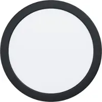 Eglo Inbouw Lamp Fueva 6 Rond Zwart Ø 21 6cm