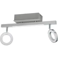 Eglo Cardillio 1 - Spot - 3 Lichts - Aluminium, Chroom - Gesatineerd