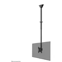 NeoMounts CL35-340BL12 TV-plafondbeugel 58,4 cm (23) - 106,7 cm (42) Plafondhouder, In hoogte verstelbaar, Zwenkbaar, Kantelbaar