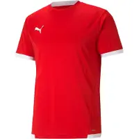 Puma Teamliga Jersey heren sport T-shirt rood maat L