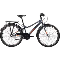 Coolmobility Urban Steel Ltd 26 3 Versnellingen, Zwart/oranje