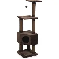 Beeztees Figado - Krabpaal - Krabpaal XL - Bruin - 40x40x135 cm