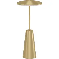 Eglo Geelkoperen Tafellamp Piccola Ø 13cm