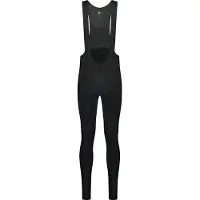 Bbb Cycling Thermal Essence Lange Fietsbroek Heren met Zeem en Bretels - Thermo Wielrenbroek - Fiets Broek Winter - Zwart - Maat M - BBW-441