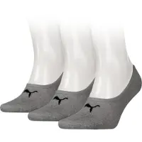 Puma Enkelsokken grijs gemêleerd / zwart