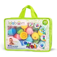 Lalaboom - Constructiespeelgoed - Educatieve kralen - Klik kralen