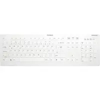 Cherry AK-C8112-FU1-W/DE AK-C8112 Medical Keyboard Hygiene-Tastatur kabellos weiß