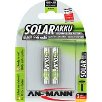 Ansmann HR03 Solar maxE Oplaadbare AAA batterij (potlood) NiMH 550 mAh 1.2 V 2 stuk(s)