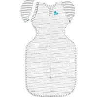 Love to Dream Babyslaapzak Swaddle Up - Inbakeren afbouwen - Baby 3-6 maanden - 6-8.5 kg - All Season - Dreamer White