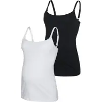 Mamalicious Top 'MLKerrie' zwart / wit
