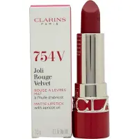 Clarins Joli Rouge Velvet Lipstick 754V Deep Red 3,5 gram