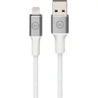 BlueBuilt Usb A naar Lightning Kabel 3m Nylon Wit