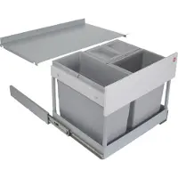 Hailo 3644831 Afvalbak TR Swing 60,3/29M voor kasten van 600 mm breed met draaideur