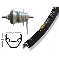Winora Exal Zx 19 Skid Shimano Nexus 7s Achterwiel Racefiets