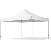 TOOLPORT 4x4 m Easy up partytent, PROFESSIONAL alu 40mm, wit